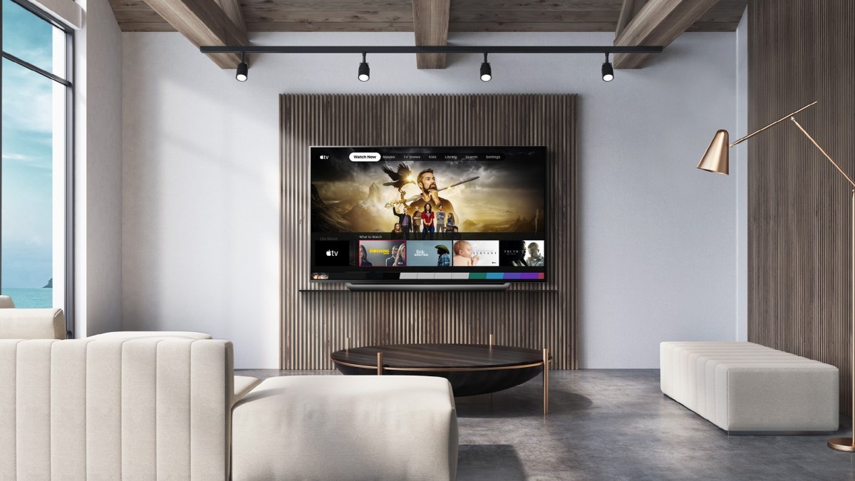 Apple TV sur les TV LG // Source : LG