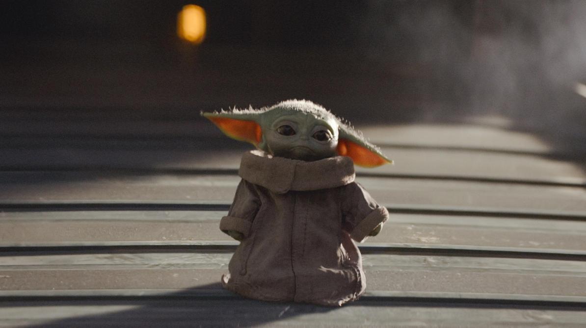 Baby Yoda dans The Mandalorian // Source : Disney+