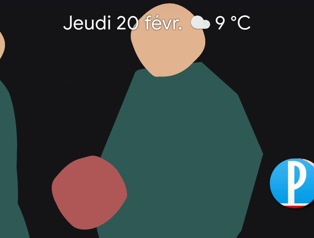 Le Parisien utilise les bulles pour son bot Messenger // Source : Capture d'écran Numerama