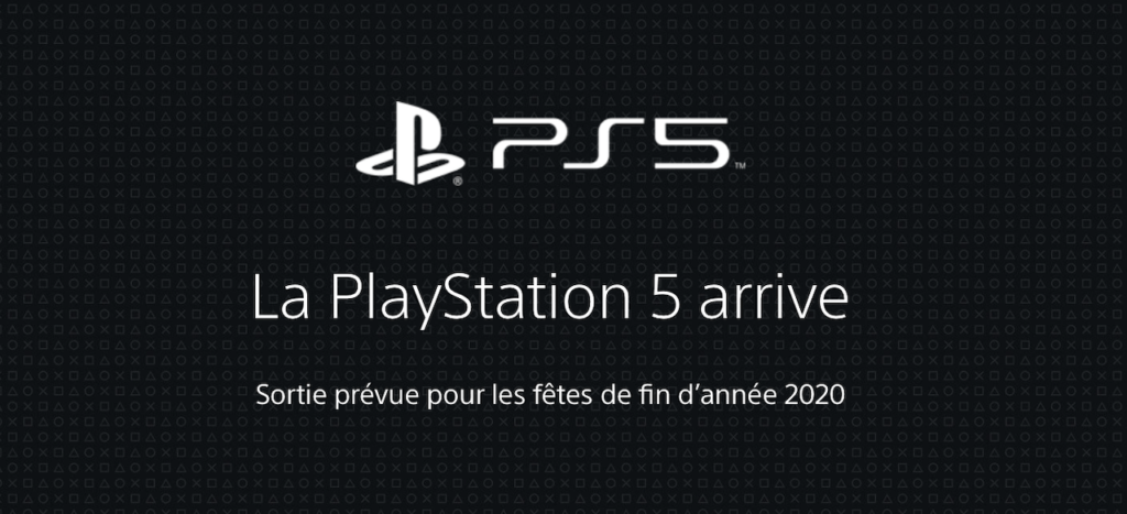 La PS5 arrive // Source : Sony