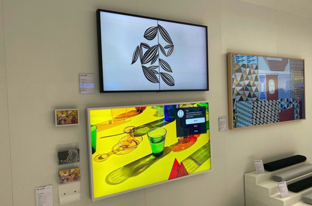 Samsung The Frame 2020 // Source : Maxime Claudel pour Numerama Samsung The Frame 2020 // Source : Maxime Claudel pour Numerama