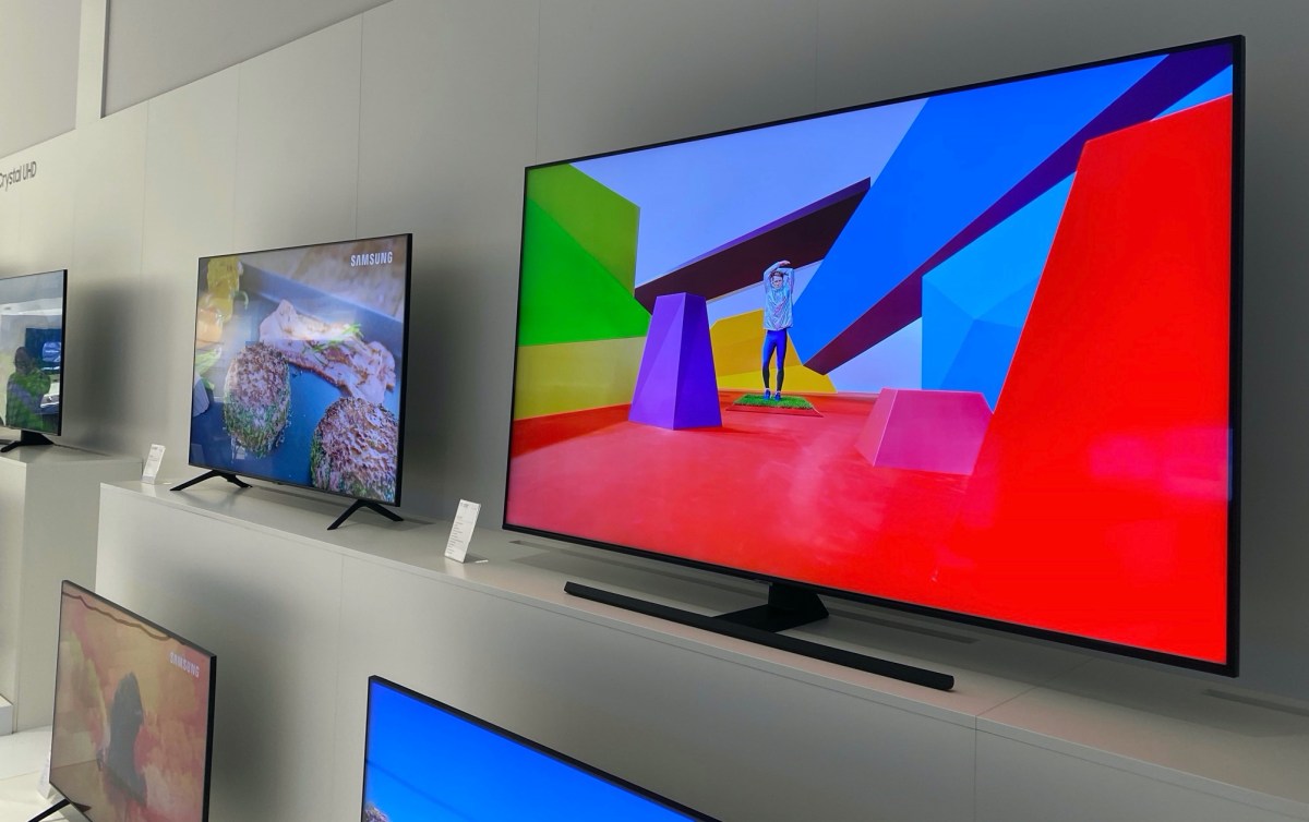 TV Samsung QLED 2020 // Source : Maxime Claudel pour Numerama