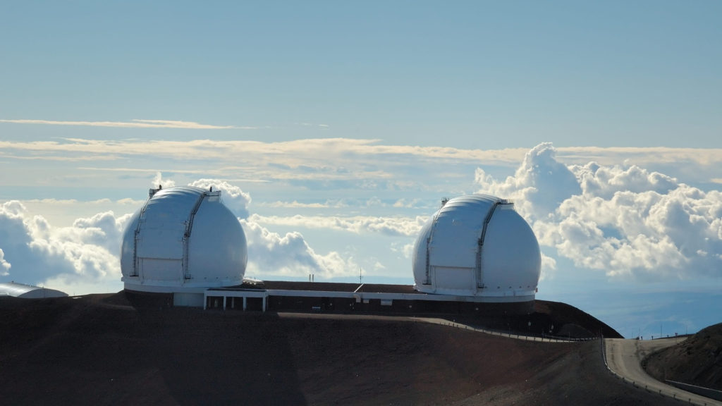 L'observatoire W. M. Keck. // Source : Pixabay (photo recadrée)