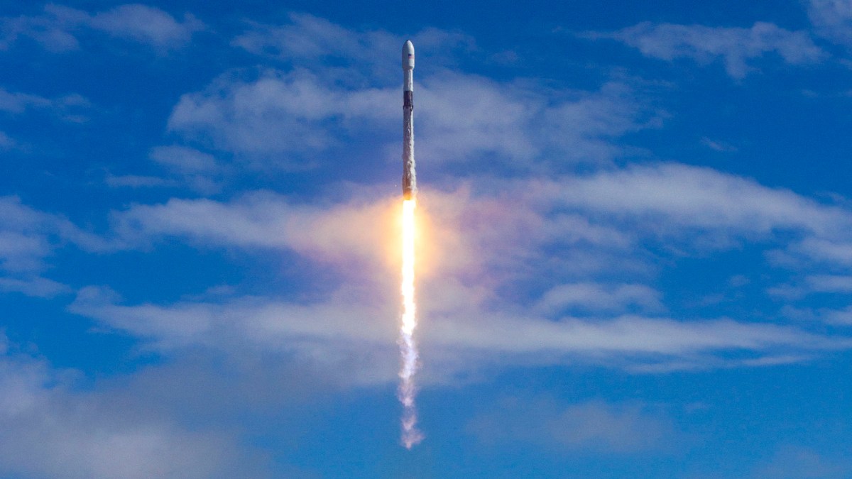 Le lancement de la fusée. // Source : Flickr/CC/Official SpaceX Photos (photo recadrée)