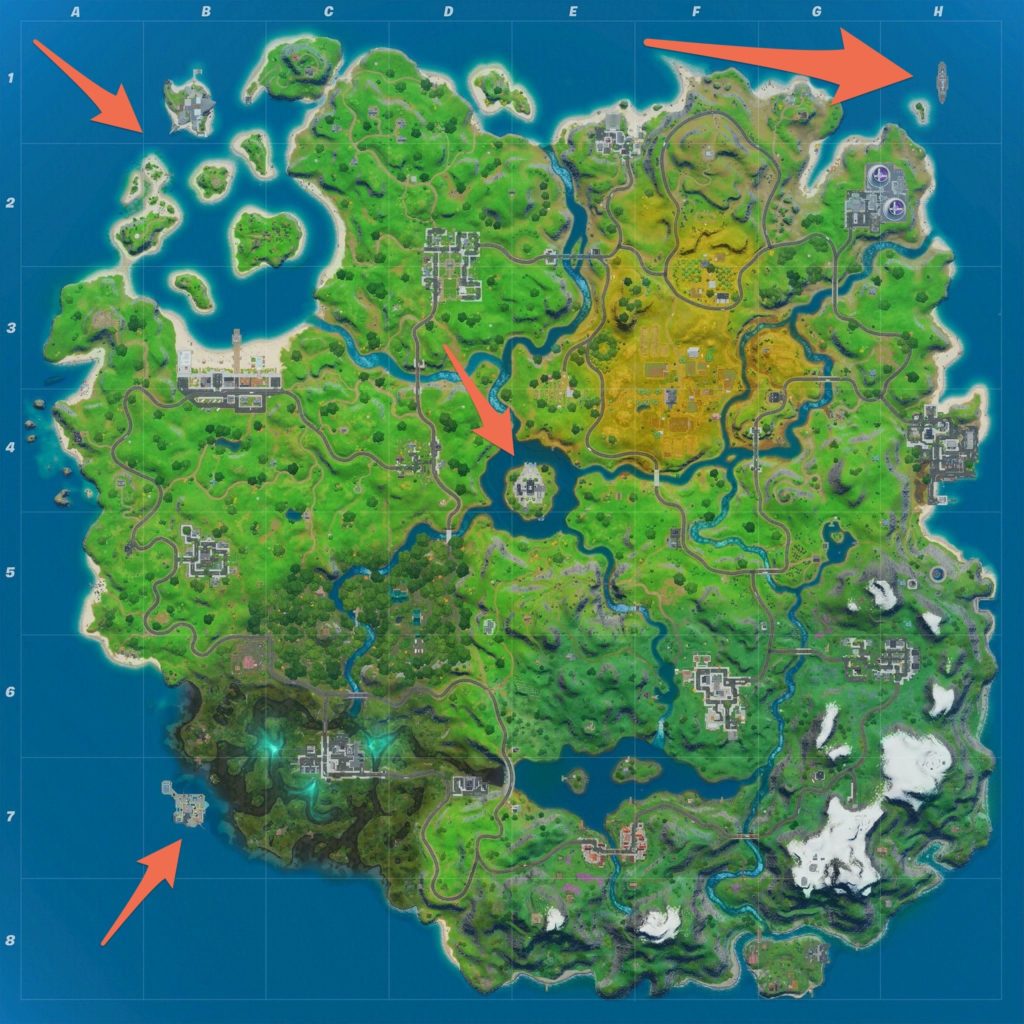 La nouvelle map de Fortnite le 20 février 2020 La nouvelle map de Fortnite le 20 février 2020