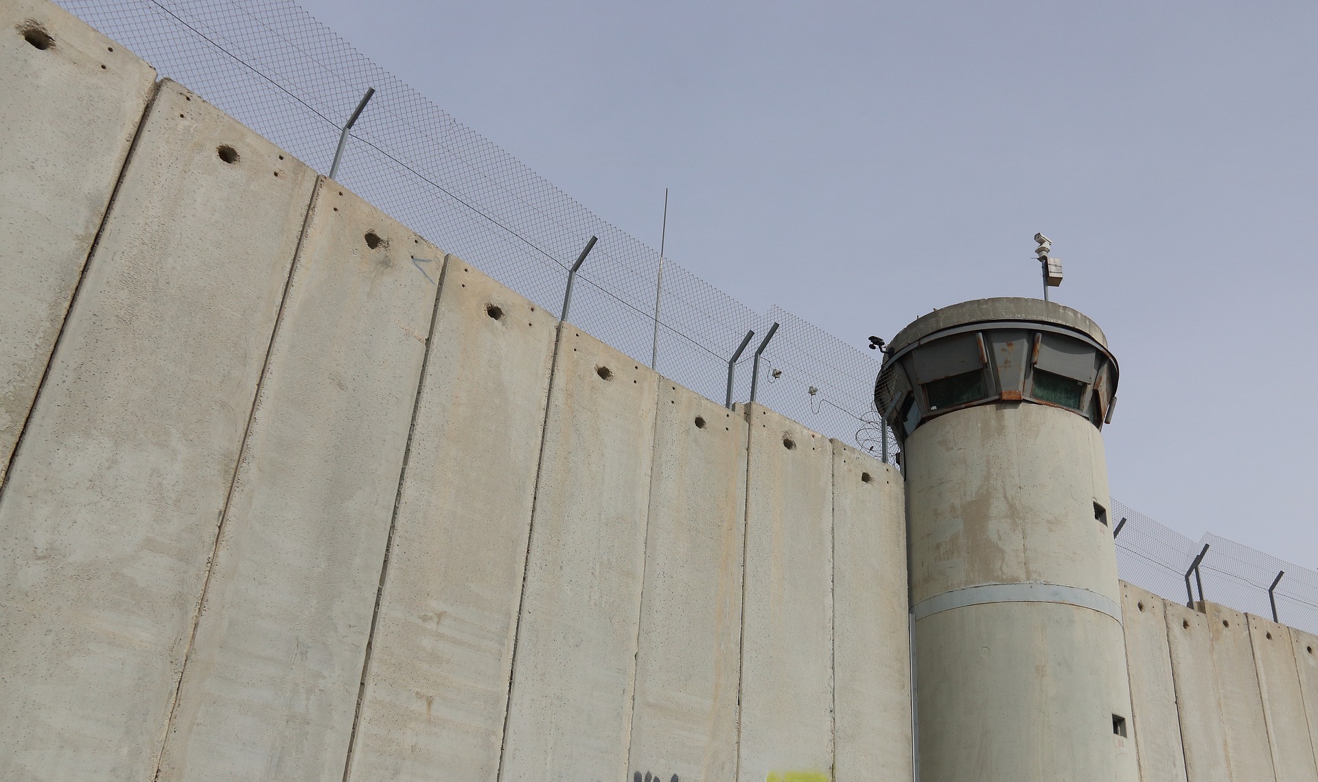 Mur entre Israël et Palestine // Source : Pixabay