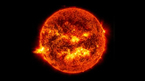 Le Soleil. // Source : Flickr/CC/NASA/Goddard/SDO (photo recadrée)