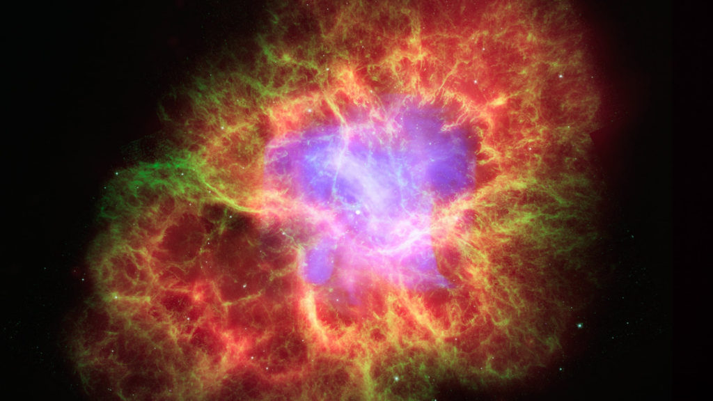Représentation d'une supernova. // Source : Pikrepo/CC0 (photo recadrée)