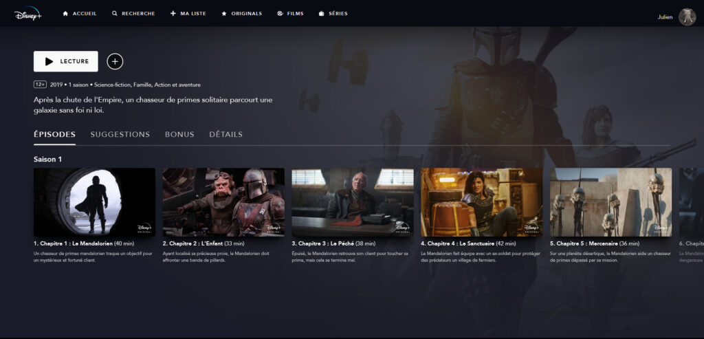 The Mandalorian Disney+ The Mandalorian Disney+