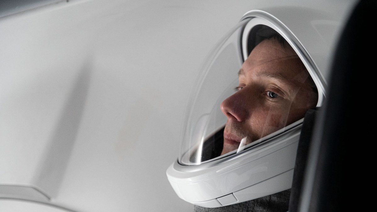 Thomas Pesquet embarquera à bord de la navette Crew Dragon de SpaceX. // Source : SpaceX