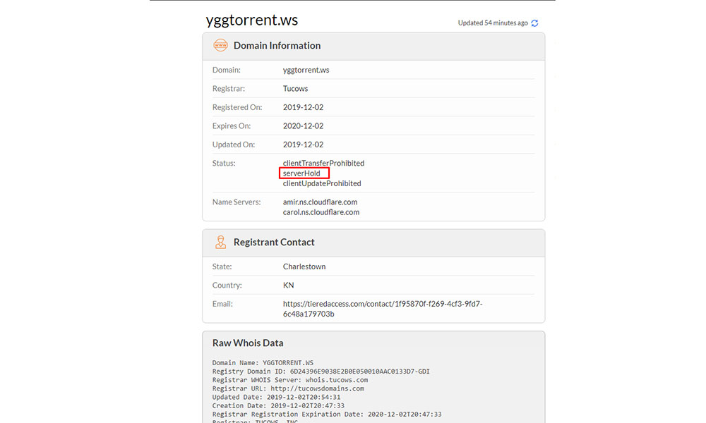 Tucows YggTorrent Tucows YggTorrent