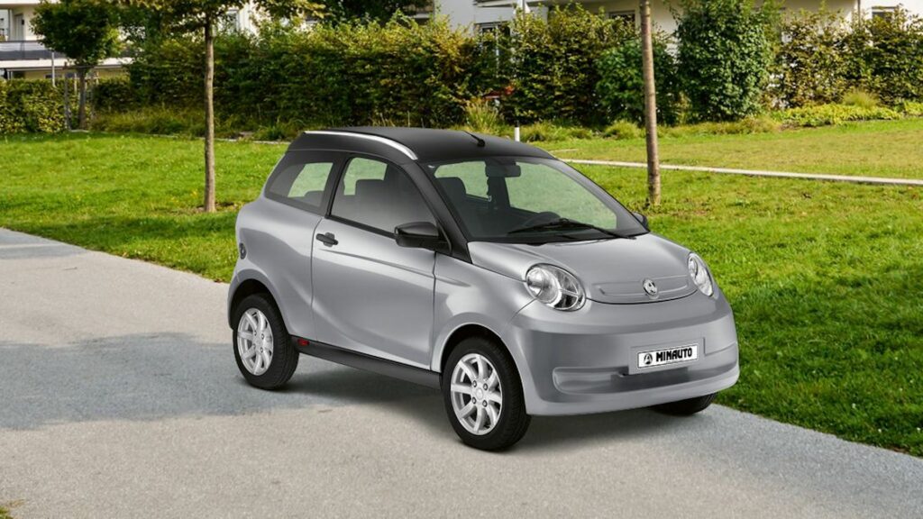 Voiture AIXAM Minauto // Source : AIXAM Voiture AIXAM Minauto // Source : AIXAM