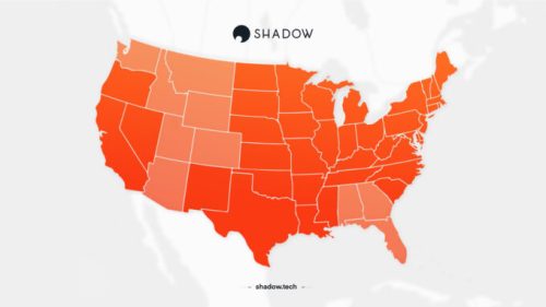 Shadow aux États-Unis // Source : Shadow