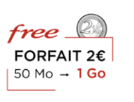 Free augmente ses forfaits // Source : Free