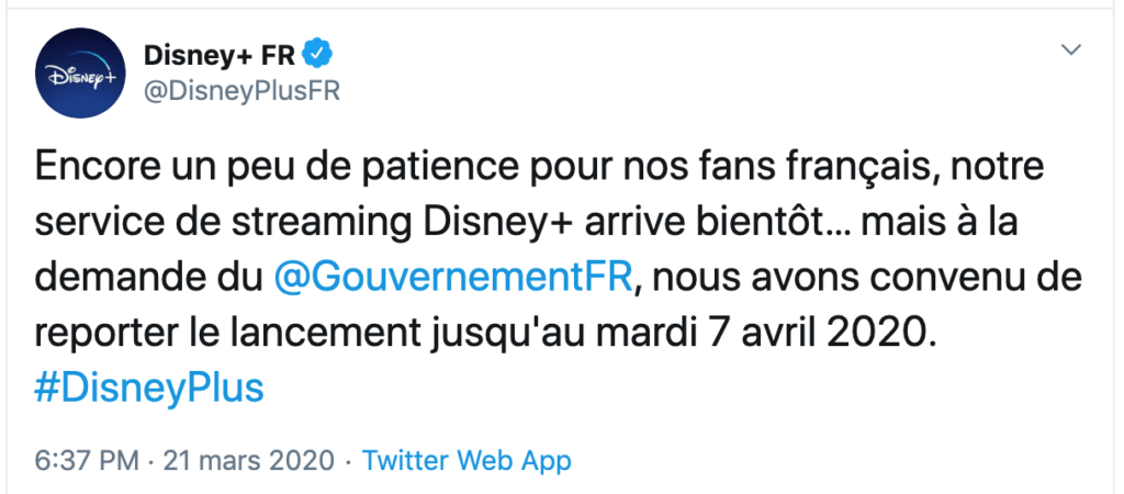 Twitter/Disney+