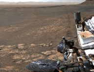 Une partie du panorama de Curiosity. // Source : NASA/JPL-Caltech/MSSS (photo recadrée)