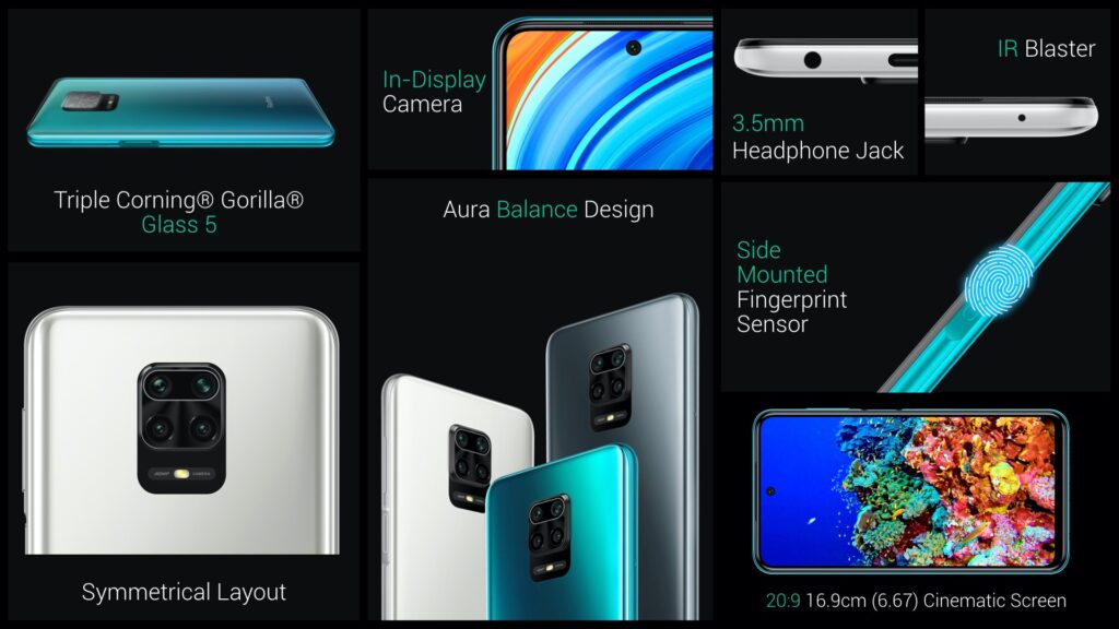 Xiaomi Redmi Note 9 Pro et Pro Max // Source : Xiaomi Xiaomi Redmi Note 9 Pro et Pro Max // Source : Xiaomi