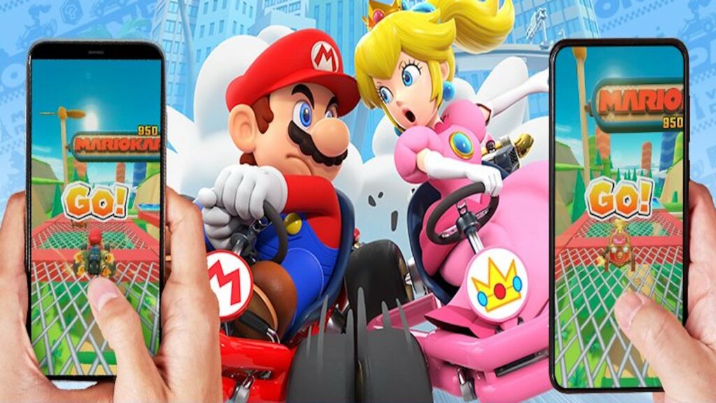 Multijoueur Mario Kart Tour // Source : Nintendo Multijoueur Mario Kart Tour // Source : Nintendo