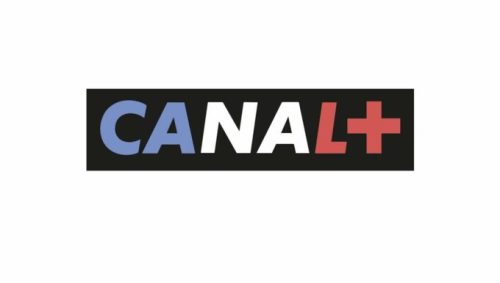 Le logo Canal+ en bleu blanc rouge // Source : Twitter/maxsaada