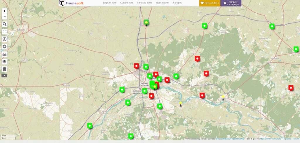 Framacarte Marchés de plein air - uMap Framacarte Marchés de plein air - uMap