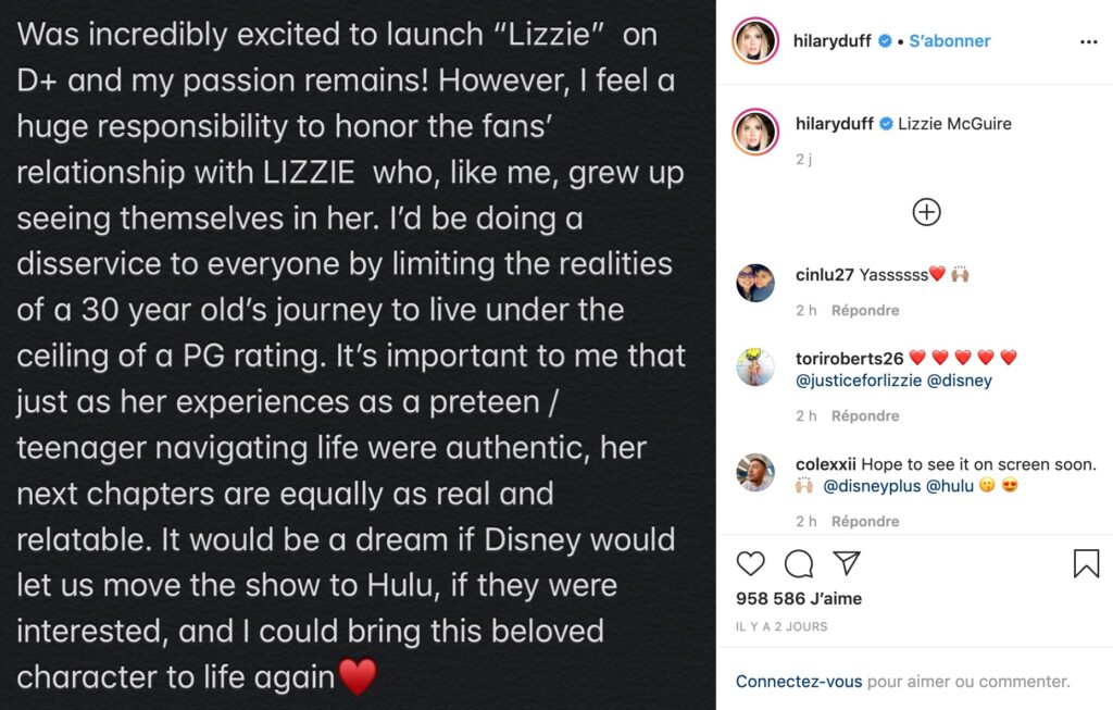 Instagram/Hilary Duff Instagram/Hilary Duff