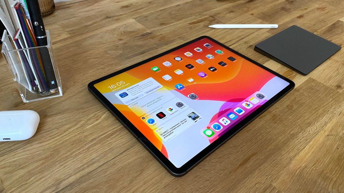 L'iPad Pro de 2020 // Source : Julien Cadot pour Numerama