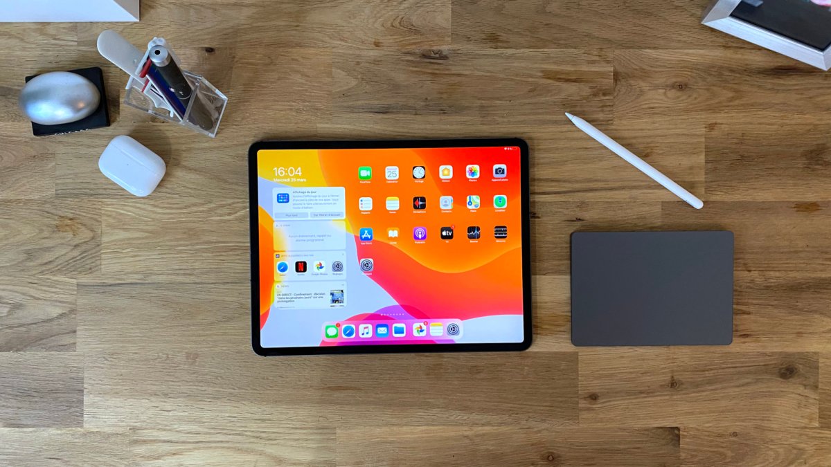 L'iPad Pro de 2020 // Source : Julien Cadot pour Numerama