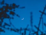 Un croissant de Lune. // Source : Pexels (photo recadrée)
