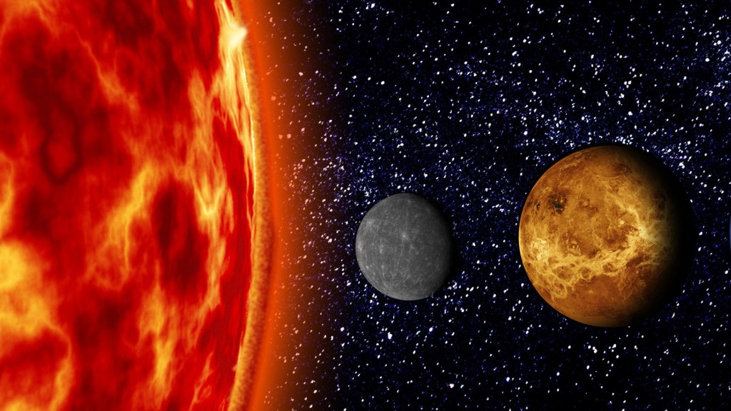 soleil et planètes