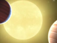 Un système d'exoplanètes identifié grâce à Kepler. // Source : NASA/Ames/JPL-Caltech (photo recadrée)