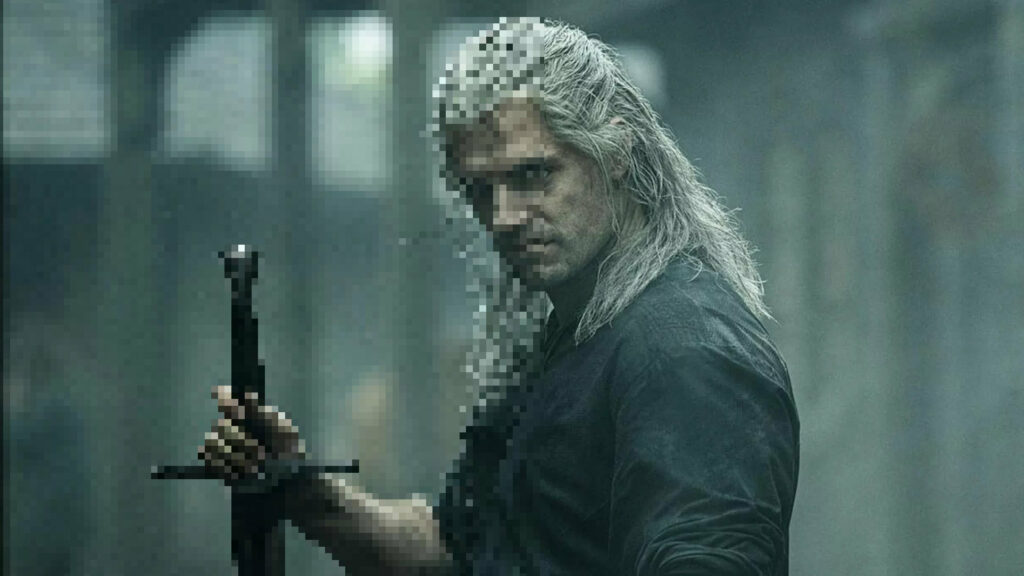 Montage Numerama avec The Witcher de Netflix