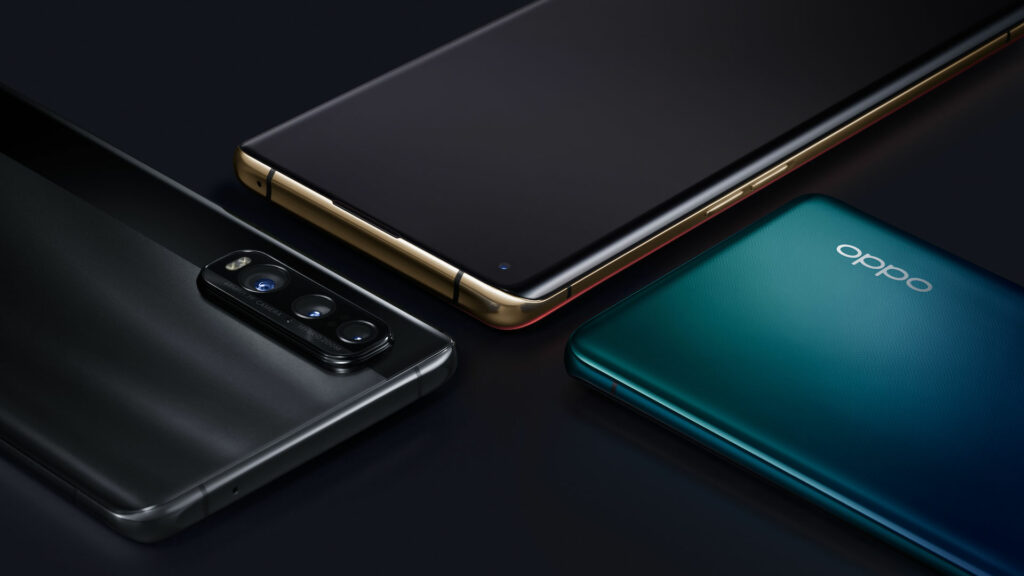 Gamme Oppo Find X2 // Source : Oppo Gamme Oppo Find X2 // Source : Oppo