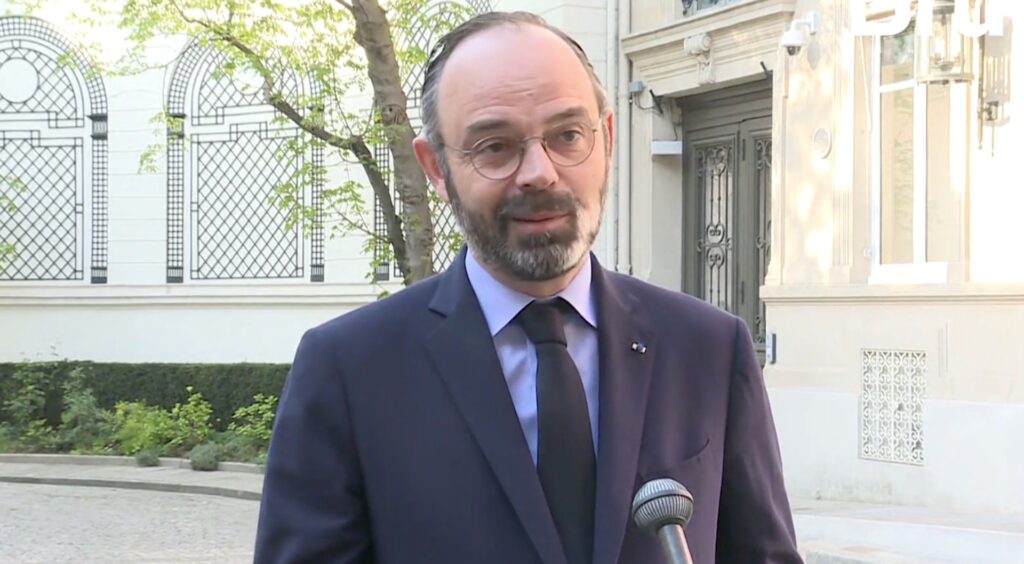 Edouard Philippe le 27 mars 2020 Edouard Philippe le 27 mars 2020
