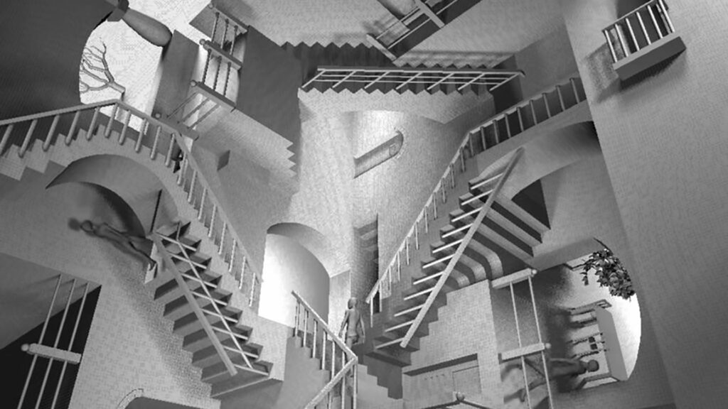 Représentation 3D Escher
