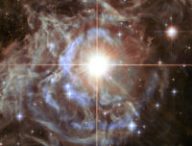 RS Puppis, une étoile Céphéide. // Source : Flickr/CC/NASA Goddard Space Flight Center (photo recadrée)