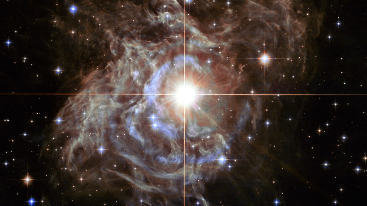 RS Puppis, une étoile Céphéide. // Source : Flickr/CC/NASA Goddard Space Flight Center (photo recadrée)