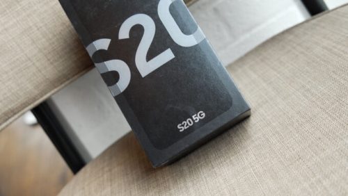 Le Samsung Galaxy S20 5G // Source : Aaron Yoo