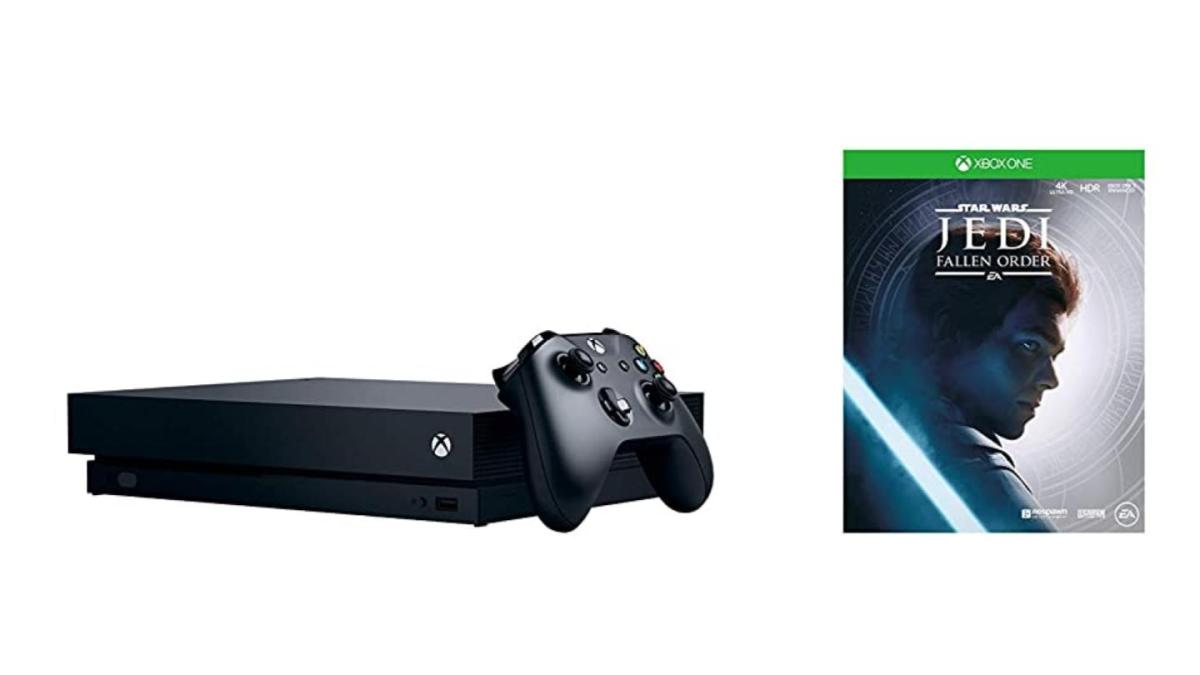 Xbox One X promo Amazon Star Wars