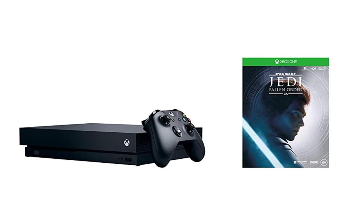 Xbox One X promo Amazon Star Wars