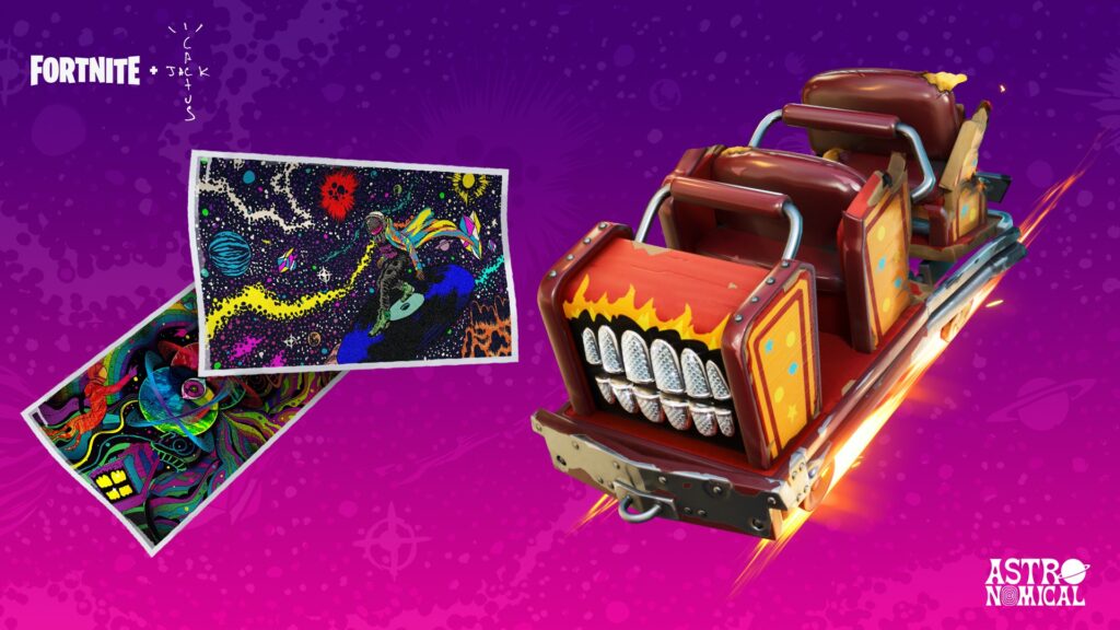 Travis Scott dans Fortnite // Source : Epic Games Travis Scott dans Fortnite // Source : Epic Games