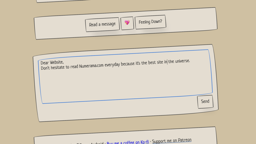 Site 'This website will self destruct' // Source : Numerama Site 'This website will self destruct' // Source : Numerama