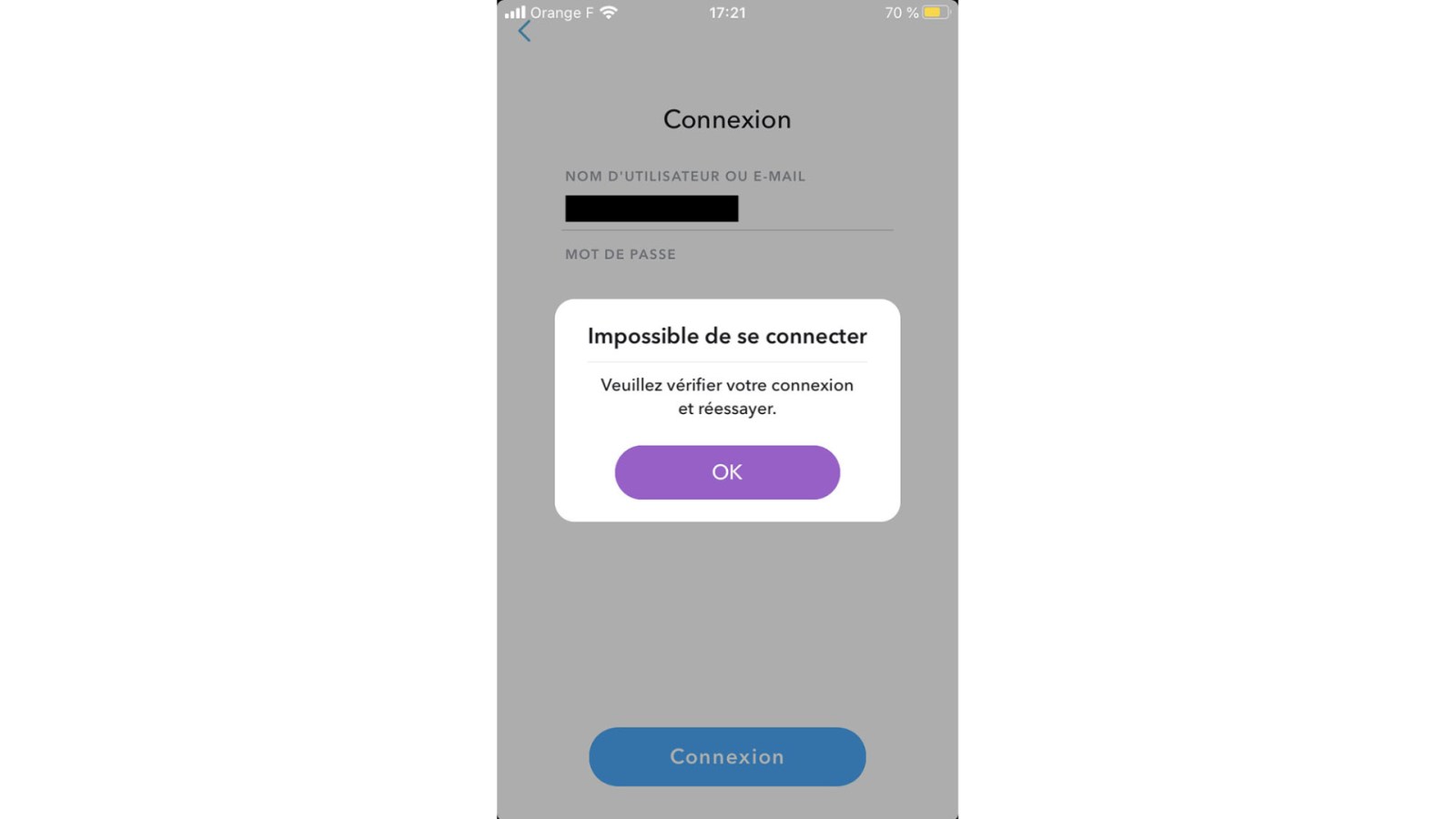 Snapchat revient en ligne après une panne de plusieurs heures