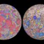 Une carte très précise de la surface de la Lune. // Source : NASA/GSFC/USGS (photo recadrée)