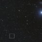 La comète Borisov observée à proximité de l'étoile Régulus. // Source : Flickr/CC/Dominique Dierick (photo recadrée)