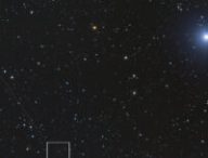 La comète Borisov observée à proximité de l'étoile Régulus. // Source : Flickr/CC/Dominique Dierick (photo recadrée)
