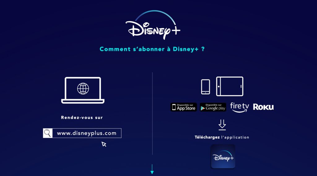 Capture d'écran d'un visuel de Disney Capture d'écran d'un visuel de Disney