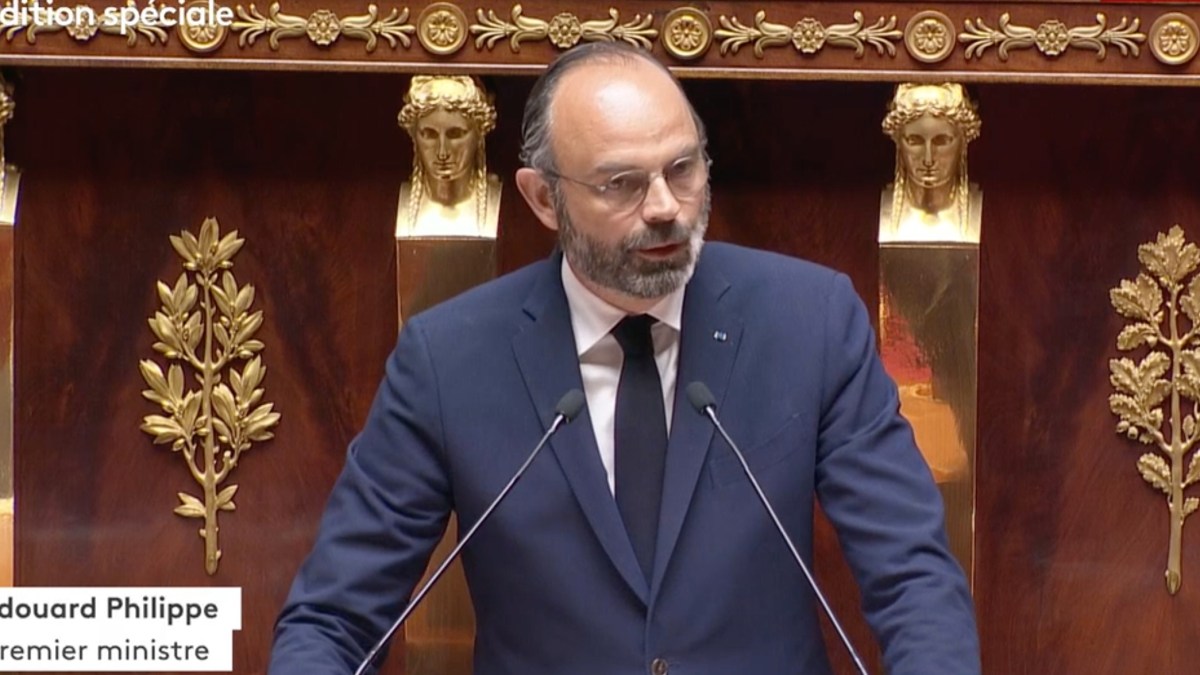 Edouard Philippe à l'AN le 28 avril.