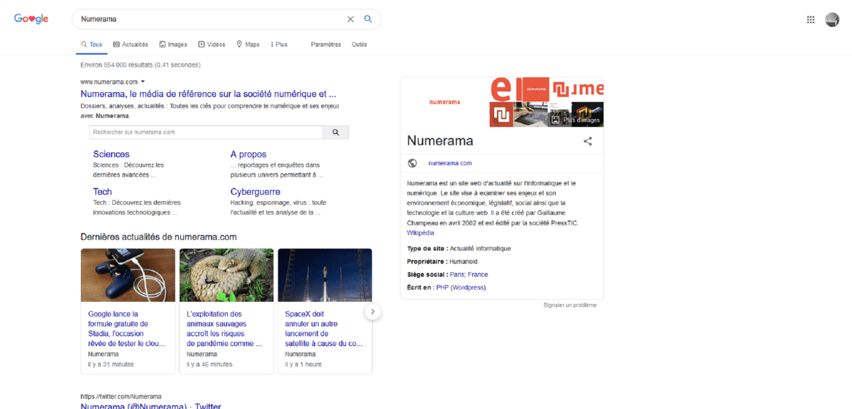 Google Numerama