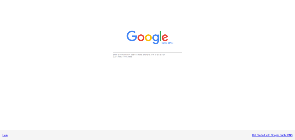 Google Public DNS Google Public DNS