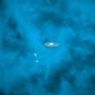 Le halo de la Voie lactée. // Source : Wikimedia/CC/NASA Goddard Space Flight Center (photo recadrée)